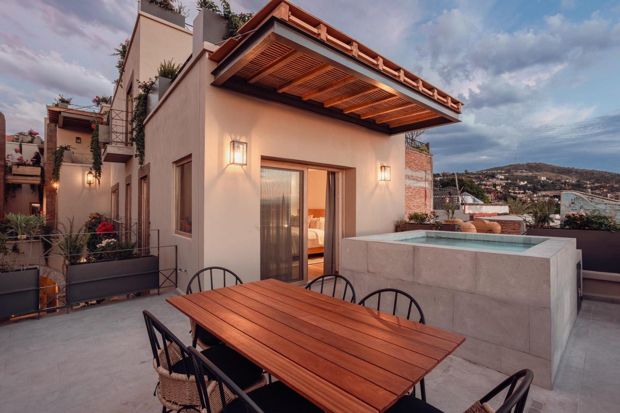 Le Cottage San Miguel De Allende, Modern Luxury In Centro With Pool & Jacuzzi Quarto foto